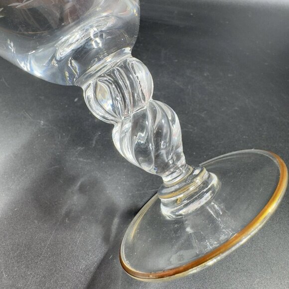 Lyngby Glassworks Lyngby Seagull Porter Glass Etched Birds Cups Set 2 Glasses - Picture 8 of 16